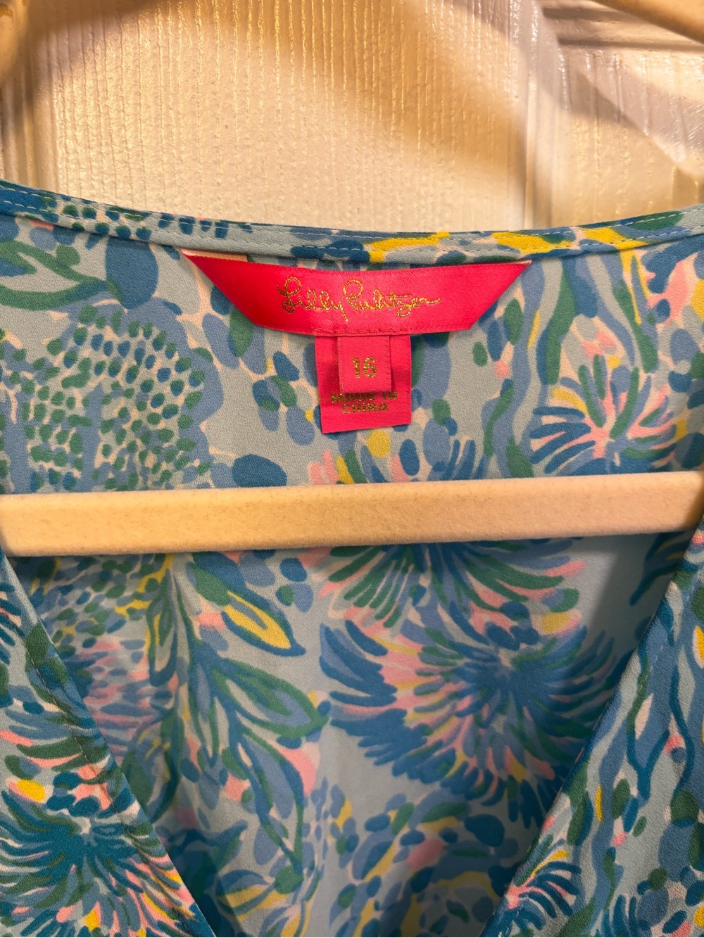 LIKE NEW Lilly Pulitzer Cristiana Long Sleeve Dress – Size 16 - Picture 4 of 7